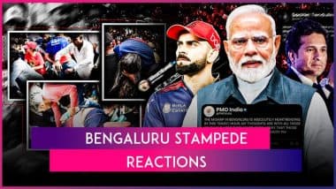 Bengaluru Stampede: Tragedy Claims 11 Lives During RCB’s IPL 2025 Victory Celebrations; PM Narendra Modi, Sachin Tendulkar, Virat Kohli Express Grief