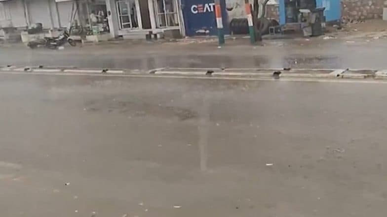 Bikaner Rains: Heavy Rainfall Lashes Parts of Rajasthan City As IMD Issues Orange Alert for State (Watch Video)