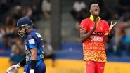 Zimbabwe To Host Sri Lanka for Two ODIs and Three T20Is in August-September