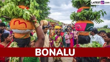 Bonalu 2025 Start and End Dates: Know Rituals and Significance of the Traditional Hindu Festival Celebrated in Telangana, Dedicated to the Worship of Goddess Mahakali