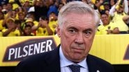 Carlo Ancelotti Makes His Coaching Debut For Brazil As They Secure Goalless Draw with Ecuador in FIFA World Cup Qualifier 2026 Clash