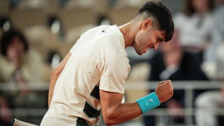 Tommy Paul vs Carlos Alcaraz, French Open 2025 Free Live Streaming Online: How To Watch Live TV Telecast of Men's Singles Quarterfinal Roland Garros Tennis Match?