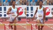 Chris Robinson Wardrobe Malfunction Video: Watch USA Star Win 400M Hurdles Event At Ostrava Golden Spike 2025 Despite An Undergarment Failure