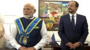 ‘Grand Cross of the Order of Makarios III’: PM Narendra Modi Conferred With Cyprus’ Highest Honour by President Nikos Christodoulides, Dedicates It to Friendship Between 2 Nations (Watch Video)