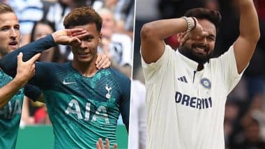 Rishabh Pant Performs 'Dele Challenge' Celebration of England Footballer Dele Alli After Scoring Century During IND vs ENG 1st Test 2025, Premier League Acknowledge (See Pic)