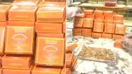 Ram Darbar Pran Pratishtha: 62,000 Prasad Boxes Dispatched From Lucknow for 2nd Ram Temple Pran Pratishtha Ceremony in Uttar Pradesh&rsquo;s Ayodhya (Watch Videos)