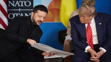 Donald Trump Meets With Volodymyr Zelenskyy, Says Higher NATO Defence Spending May Deter Future Russian Aggression