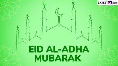 Eid Mubarak 2025 Wishes and Bakrid Images: Share WhatsApp Messages, Eid al-Adha Greetings, Photos and HD Wallpapers To Celebrate the Festival