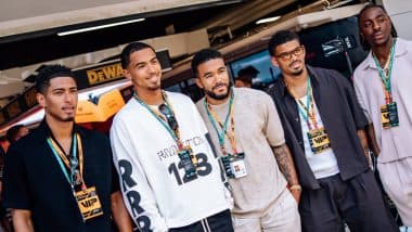 Jude Bellingham, Harry Kane and Other England Footballers Along With Head Coach Thomas Tuchel Attend Spanish GP 2025 at Circuit de Barcelona Catalunya (See Pics)
