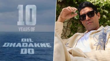 10 Years of ‘Dil Dhadakne Do’: Farhan Akhtar Celebrates Zoya Akhtar Film With Heartfelt Throwback Video (See Post)
