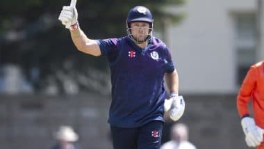 George Munsey Registers Highest Score by an Associate Batter in ODIs, Achieves Feat With 191-Run Knock During Scotland vs Netherlands ICC CWC League 2 Match