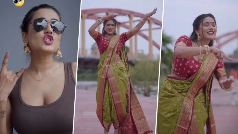 Gima Ashi Viral Reel Video With Virat Kohli ‘Cameo’: Garima Chaurasia Vibes on ‘Shaky Shaky’ Audio on Instagram and the Result Is BEAUTIFUL! (Watch)