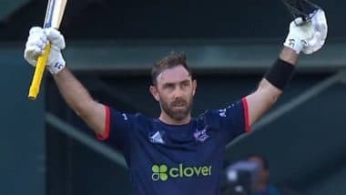 Glenn Maxwell Smashes His Eighth Century in T20 Cricket, Achieves Feat During Washington Freedom vs LA Knight Riders MLC 2025 Match (Watch Video)