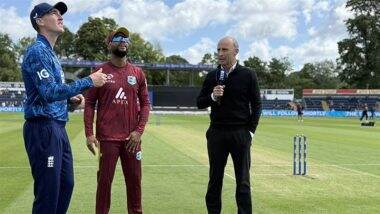 ENG vs WI 3rd ODI 2025 Toss Delayed After West Indies National Cricket Team Gets Stuck in Heavy Traffic in London