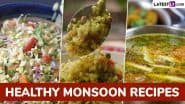 Healthy Monsoon Recipes: From Corn & Spinach Stir Fry to Moong Dal Chilla – 5 Easy-To-Cook Dishes (Watch Videos)