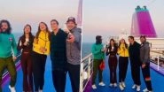 &lsquo;Shooting on a Cruise Was a Fun Ride,&rsquo; Riteish Deshmukh Shares Fun &lsquo;Titanic&rsquo; Moment With Akshay Kumar, Nargis Fakhri and Sonam Bajwa on Housefull 5 Cruise Shoot