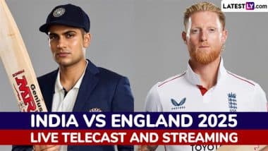 Where to Watch India National Cricket Team vs England National Cricket Team 2025 Test Series?