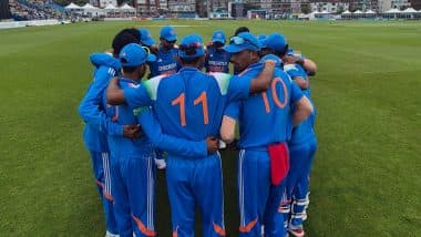 India U19 Beat England U19 by Six Wickets in IND U-19 vs ENG U-19 1st Youth ODI 2025; Kanishk Chouhan, Vaibhav Suryavanshi and Abhigyan Kundu Shine as Boys in Blue Take 1–0 Lead in Five-Match Series
