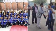 India Women’s Ice Hockey Team Wins Bronze Medal at IIHF Asia Cup 2025; Receives Heartwarming Welcome in Dehradun After Clinching First-Ever Podium Finish in Continental Competition (Watch Video)