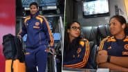 India Women’s National Cricket Team Arrives in London Ahead of IND-W vs ENG-W 2025 White-Ball Series (Watch Video)