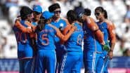 India-W Beat England-W by 97 Runs 1st T20I 2025; Smriti Mandhana’s Record-Breaking Century, Shree Charani’s 4-Wicket Haul Help Women in Blue Take 1–0 Lead in Series