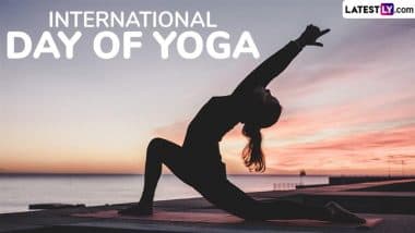 International Day of Yoga 2025 Wishes: Share Happy Yoga Day Greetings, WhatsApp Messages, Quotes, GIF Images and HD Wallpapers To Celebrate the Power of Yoga