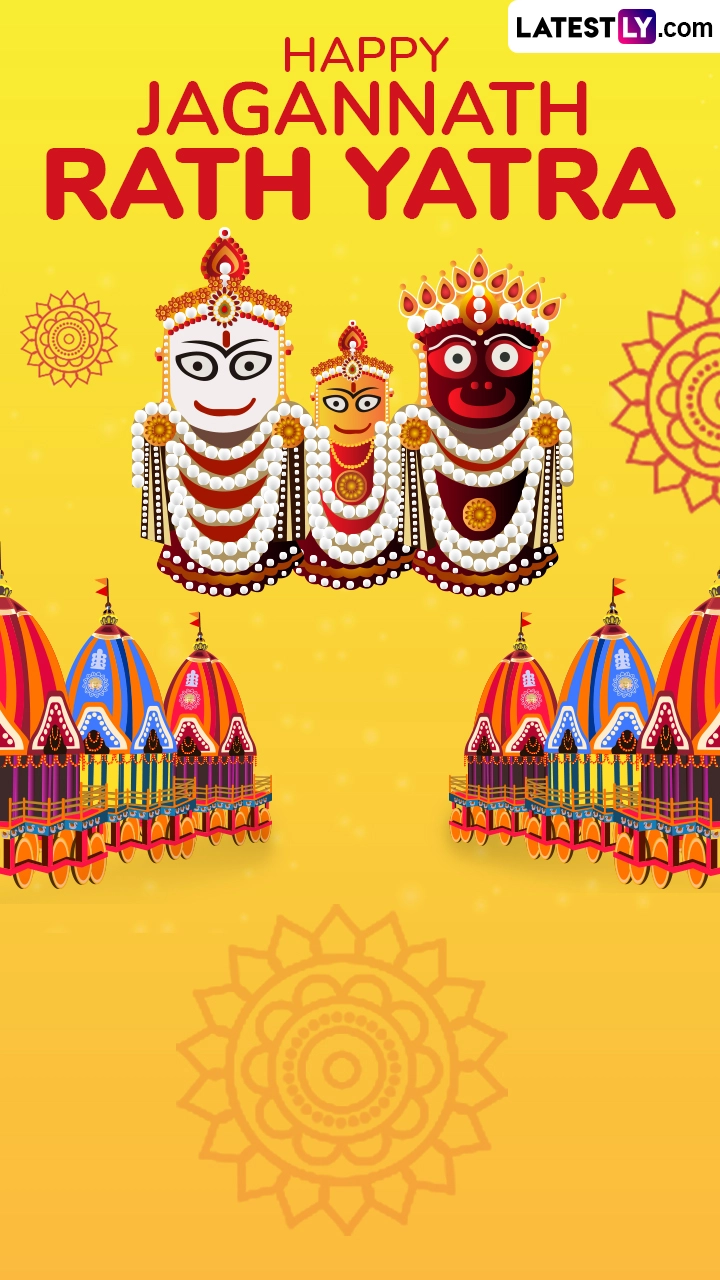 Happy Rath Yatra 2025 Images: Download Wishes and Photos To Celebrate With Family