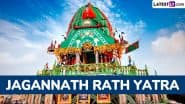 Can You Watch Puri’s Jagannath Rath Yatra 2025 Online? Ratha Jatra Live Streaming and Telecast Details To Get Darshan of Lord Jagannath, Lord Balabhadra and Devi Subhadra From Odisha’s Jagannath Temple