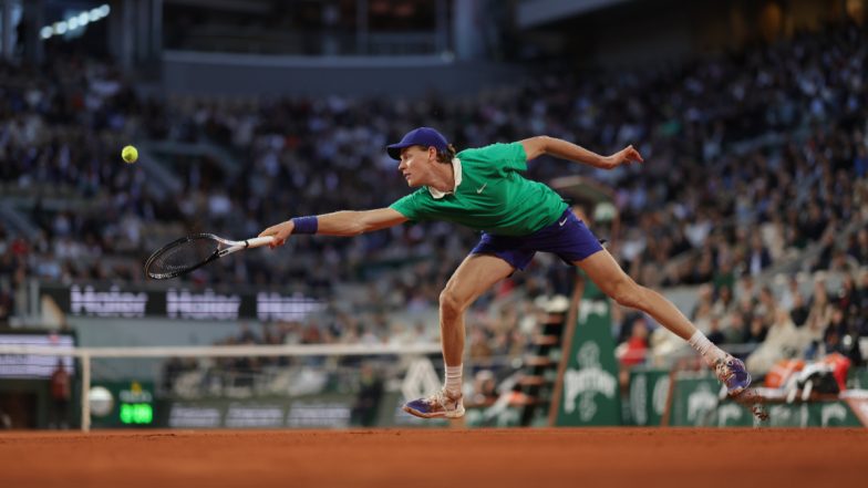 French Open 2025: Jannik Sinner Outclasses Novak Djokovic in Semi-Final, Sets Up Historic Title Clash Against Carlos Alcaraz