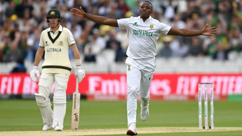 Kagiso Rabada Claims His 17th Five-Wicket Haul in Test Cricket, Achieves Feat During SA vs AUS ICC WTC 2025 Final at Lord's
