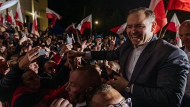 Poland Presidential Election Result 2025: Conservative Karol Nawrocki Wins 50.89% of Votes in Tight Race Against Liberal Warsaw Mayor Rafal Trzaskowski