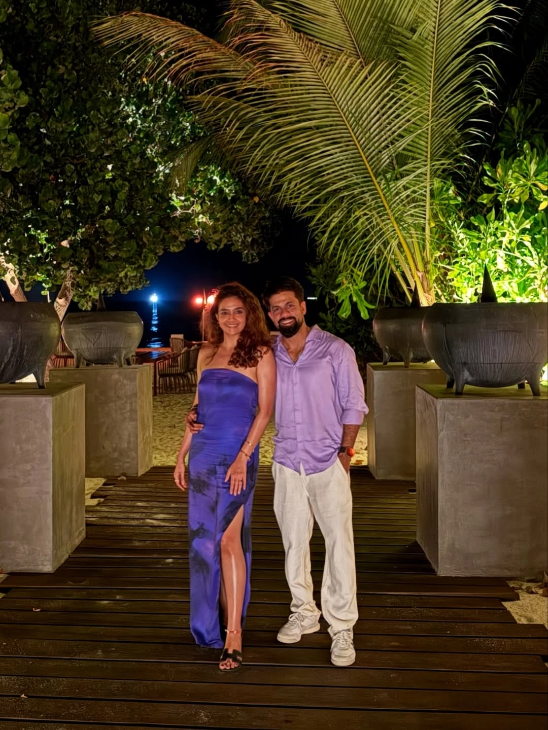 Photo moments—from game nights to beach walks—reflect their effortless companionship and genuine connection.