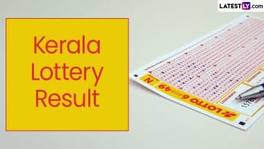 Kerala Lottery Result Today 3 PM Live, Dhanalekshmi DL-6 Lottery Result of 18.06.2025, Watch Lucky Draw Winner List