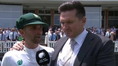 Keshav Maharaj Breaks Down In Tears While Talking To Graeme Smith After South Africa's ICC WTC 2025 Title Victory (Watch Video)