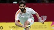 US Open 2025: India’s Kidambi Srikanth Suffers 21–19, 12–21, 21–14 Loss Against Harry Huang, Former World No 1 Bows Out of BWF Super 300 Tournament