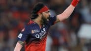 Krunal Pandya Becomes First Player to Win Two Man of the Match Awards in IPL Finals, Achieves Feat As RCB Win IPL 2025 Title Beating PBKS in Final