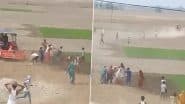 Kushinagar Land Dispute: Man Crushed to Death by Tractor After He Tries To Stop People From Ploughing Disputed Field in UP's Kanoura Village, 4 Arrested After Disturbing Video Goes Viral