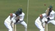 Lhuan-dre Pretorius Wicket Video: Watch Vincent Masekesa Bowl A Ripper to Clean Up South African Batter During ZIM vs SA 1st Test 2025