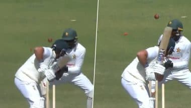 Lhuan-dre Pretorius Wicket Video: Watch Vincent Masekesa Bowl A Ripper to Clean Up South African Batter During ZIM vs SA 1st Test 2025