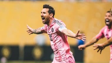 Inter Miami 2-1 Porto, FIFA Club World Cup 2025: Lionel Messi Scores Superb Free-Kick, Achieves Record As Herons Register Big Win in Group A (Watch Goal Video Highlights)