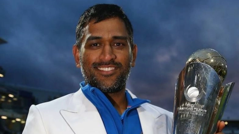 MS Dhoni Inducted Into ICC Hall of Fame 2025; Three-Time ICC Title-Winning Captain Becomes 11th Indian Cricketer To Join Elite List