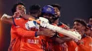 MSC Maratha Royals Win T20 Mumbai League 2025, Beat Shreyas Iyer-Led SoBo Mumbai Falcons To Clinch Title