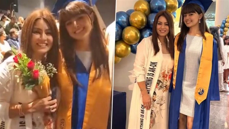 ‘I Love You So Much My Baby’: Mahima Chaudhry Celebrates Daughter Aryana Chaudhry’s Graduation, Expresses Pride and Love Through Emotional Instagram Post (Watch Video)