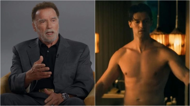‘I Saw Your Weenie’: Arnold Schwarzenegger’s Hilarious Take on Son Patrick Schwarzenegger’s Nude Scene in ‘The White Lotus’ S3 Will Leave You in Splits (Watch Video)