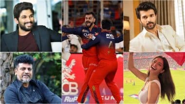 Royal Challengers Bengaluru Wins IPL 2025: Dr Shiva Rajkumar, Allu Arjun, Vijay Deverakonda, Kiccha Sudeep and Other Celebs Congratulate Virat Kohli’s RCB Team for Its Maiden Cup Win