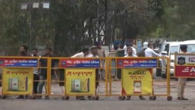Air India Flight AI171 Crash: PM Narendra Modi Arrives at Air India Plane Crash Site in Ahmedabad (Watch Video)