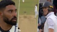 Mohammed Siraj Engages in Angry Exchange With Ben Duckett and Zak Crawley, Indian Pacer Shows Aggression During IND vs ENG 1st Test 2025 (Watch Video)
