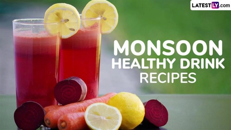Monsoon Drink Recipes: From Tulsi-Ginger Herbal Tea to Golden Milk, 5 Refreshing and Immune-Boosting Healthy Beverages For the Rainy Season (Watch Videos)