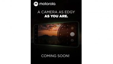 Motorola Edge 60 Ultra Teased? Motorola Shares Teaser for Its Upcoming Smartphone With Powerful Camera Capability, Model and Launch Date Yet To Be Announced