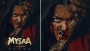 &lsquo;A Version of Me I Hadn&rsquo;t Met Before&rsquo;: Rashmika Mandanna Unveils Fierce First Look of Her Upcoming Movie &lsquo;Mysaa&rsquo; (See Post)